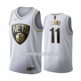 Brooklyn Nets Kyrie Irving 11 Nike 2019-2020 Valkoinen Golden Edition Pelipaidat Swingman - Miesten